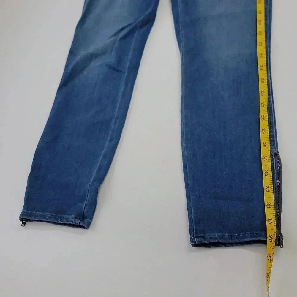 Madewell Stretchy Skinny Jeans Roadtripper Jeggings Zipper Ankle - Picture 5 of 13